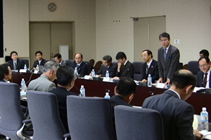 ISO発行を受けて経済産業省局長・審議官との意見交換会開催（2007年10月）